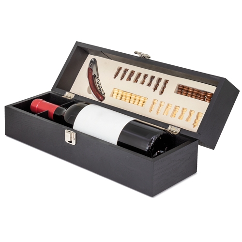 Set de Vinho com xadrez "SABOYA"