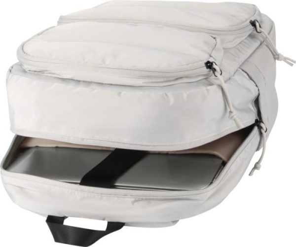 Mochila para portátil reciclada GRS de 15,6 polegadas e 18 L Puffer