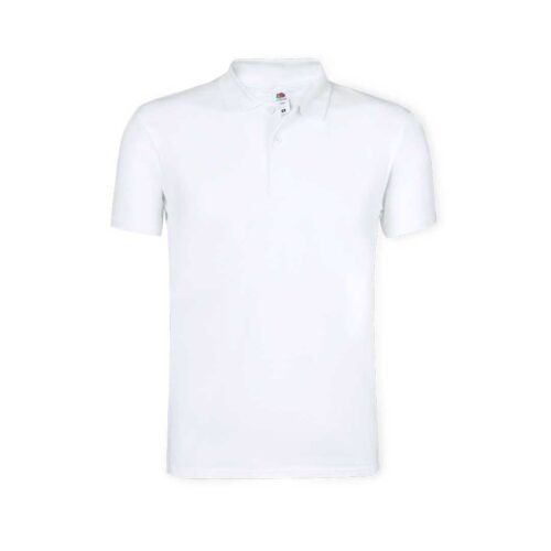 Camisa Polo Branca Original para Adulto