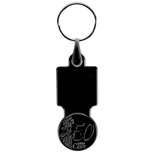 Porta-chaves para carrinho compras