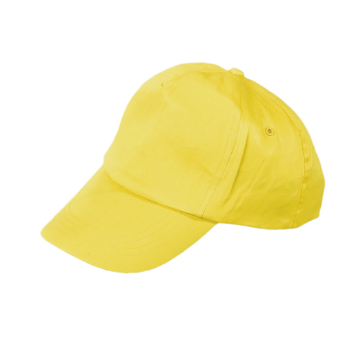 380404_22 Boné de criança de 5 painéis e fecho em velcro