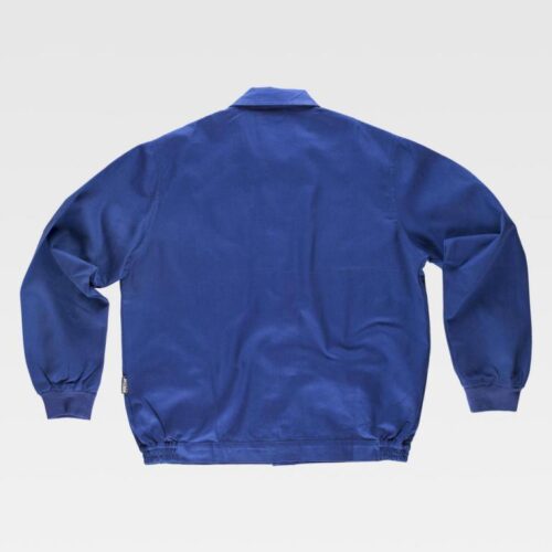 Blusão de algodão com gola tipo camiseiro 230gm