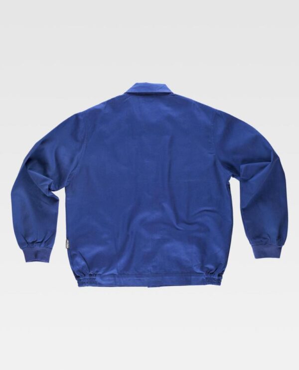 Blusão de algodão com gola tipo camiseiro 230gm