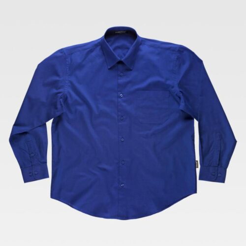 B8000-AZ-0 Básicos camisa um bolso