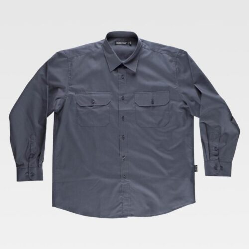 B8001-GR-0 Básicos camisa gola clássica