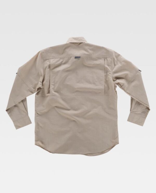 B8500-BG-5 Básicos camisa safari