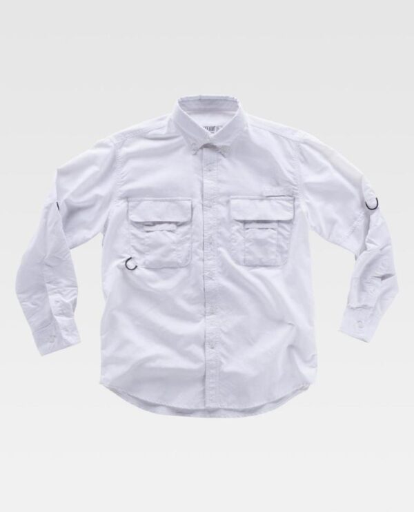 B8500-BL-0 Básicos camisa safari