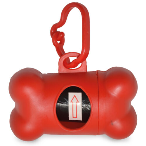 Porta-sacos em forma de Osso