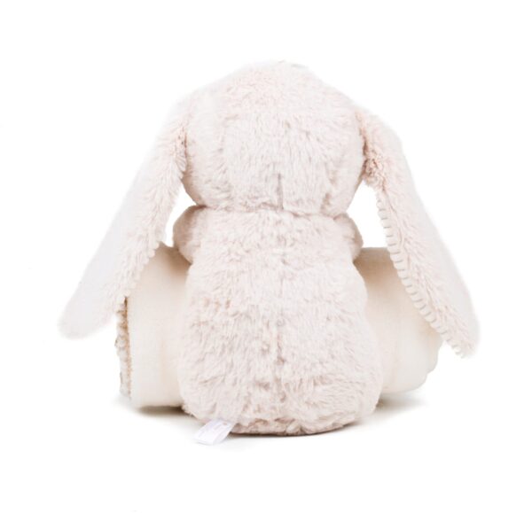 MM034-5_2018 Coelho de peluche e cobertor 40cm