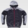 S5530-NG_GRC-0 Básicos sweatshirt com fecho