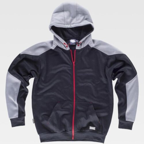 Básicos sweatshirt com fecho