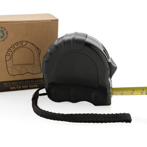 Fita métrica de 5 m / 19 mm em plástico reciclado RCS