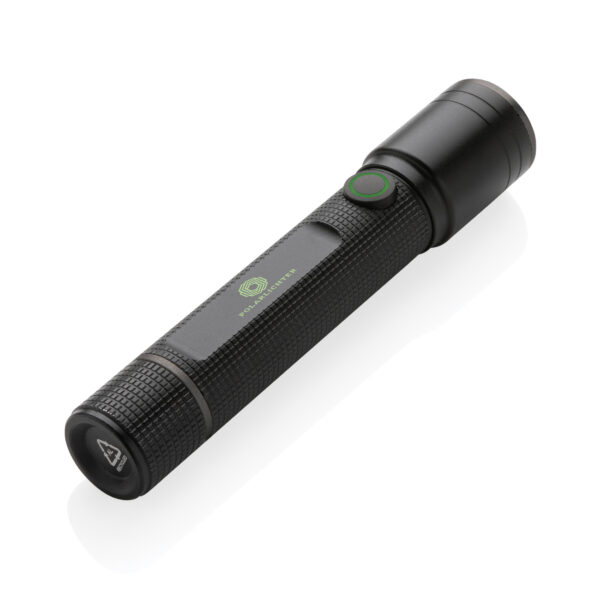 p513.90__p513.901__1004 Lanterna recarregável USB Gear X em alumínio reciclado RCS