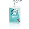 Identificador com lanyard em poliéster
