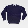 Camisola básica com gola redonda em ponto fino 330gm