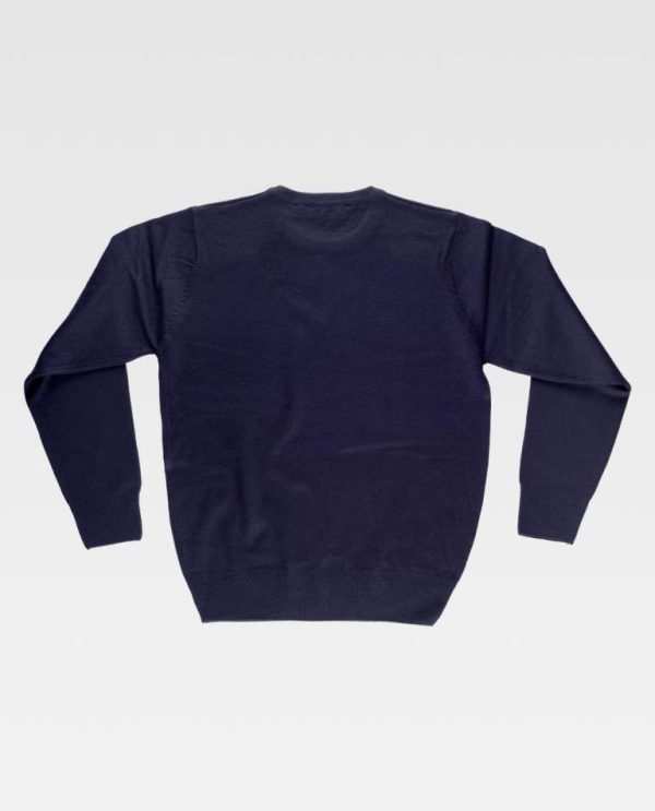 Camisola básica com gola redonda em ponto fino 330gm