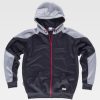 S5530-NG_GRC-0 Básicos sweatshirt com fecho
