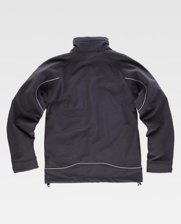 S9060-NG-5 Casaco Workshell de manga