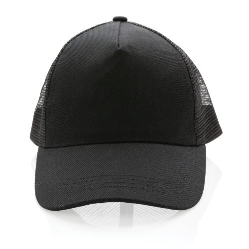 p453.35__p453.351__1002 Boné Trucker de 5 painéis em algodão reciclado (190gsm)