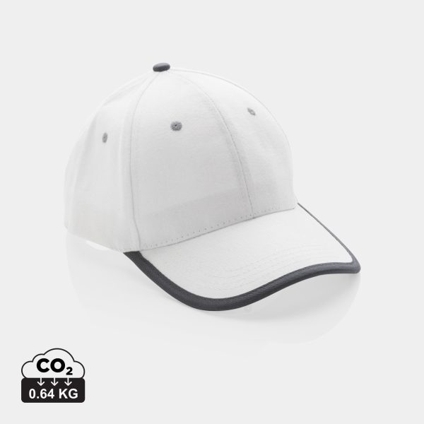 Boné 5 painéis em algodão reciclado (280 g)